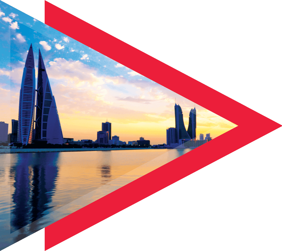 Skyline Bahrain (1200x1072), Png Download