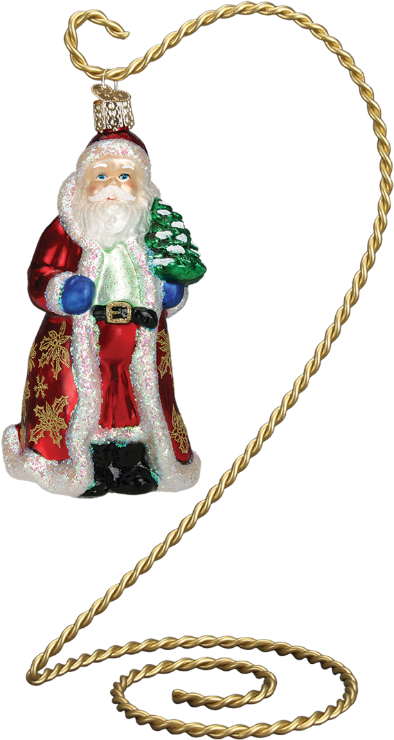 Braided Ornament Stand Old World Christmas - Christmas Ornament (1200x1200), Png Download