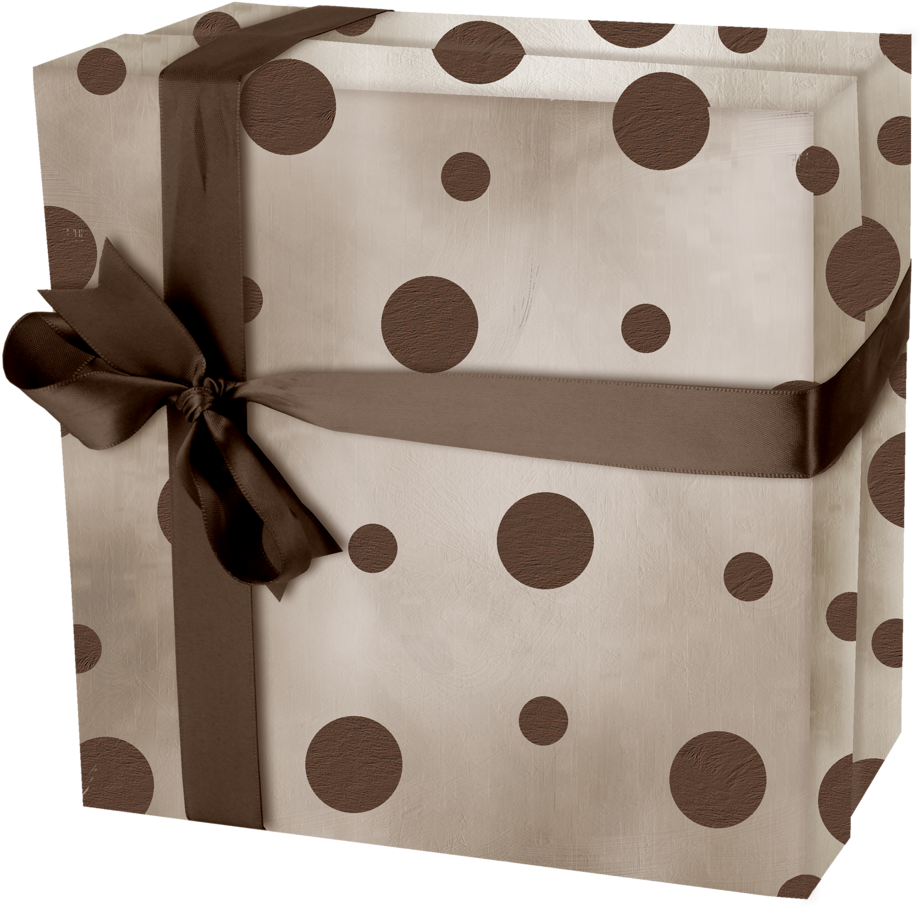 Clipart Present Birthday Party - Polka Dot (1024x1024), Png Download