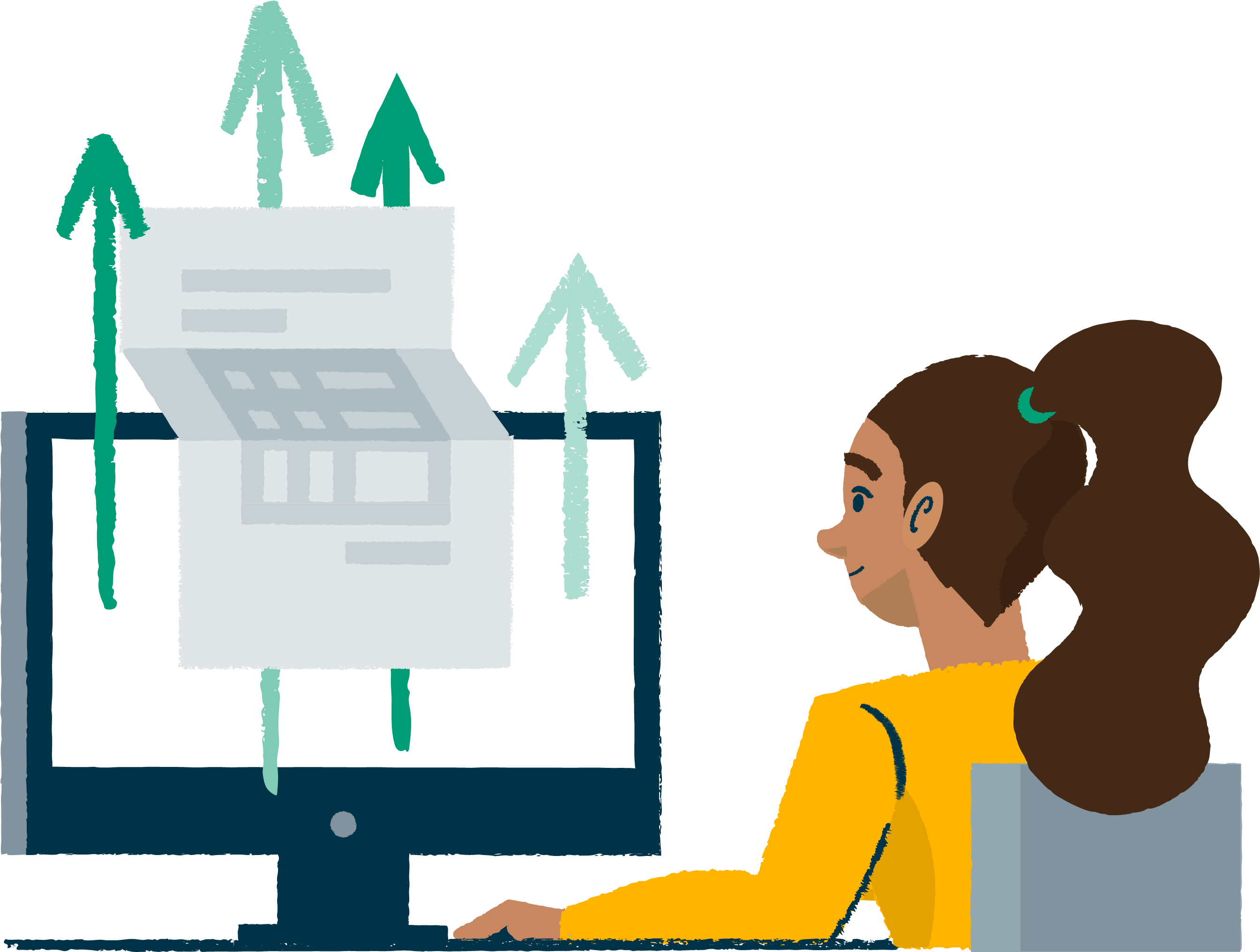 Easy Cloud Invoicing That Gets You Paid Faster - Illustration (3591x2083), Png Download