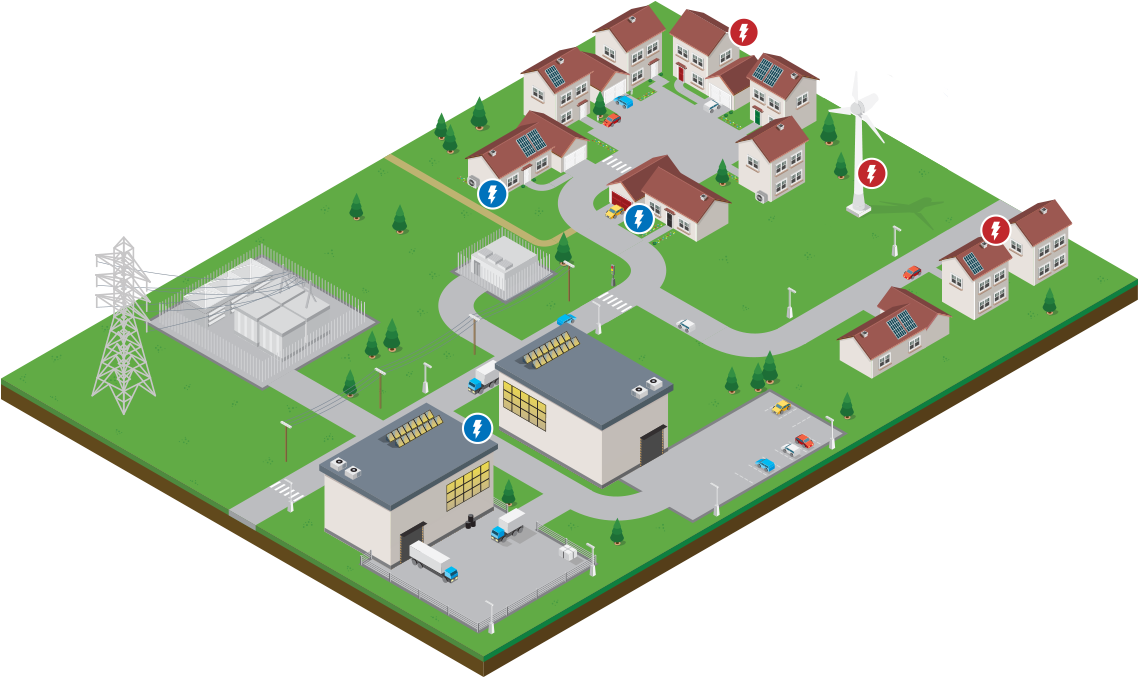 The Smart Grid - Customer Led Network Revolution (1200x732), Png Download