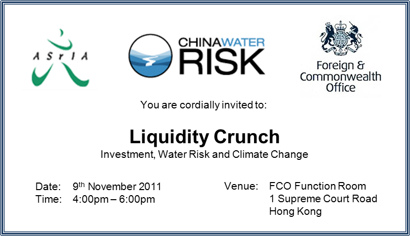 Invite Banner Png - China Water Risk (812x468), Png Download