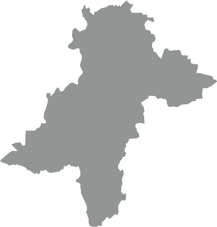 Davanagere Map - Davangere District Map (800x801), Png Download