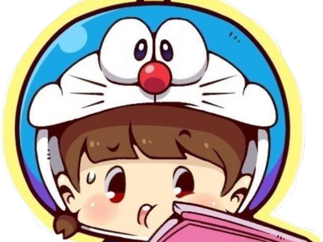 Doraemon Clipart Anime Chibi - 哆 啦 A 梦 情侣 头像 (640x480), Png Download