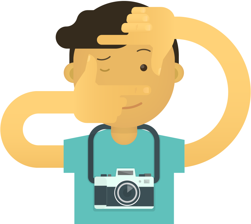 Photographer Clipart Professional Photographer - Photographer Cartoon Png (800x713), Png Download