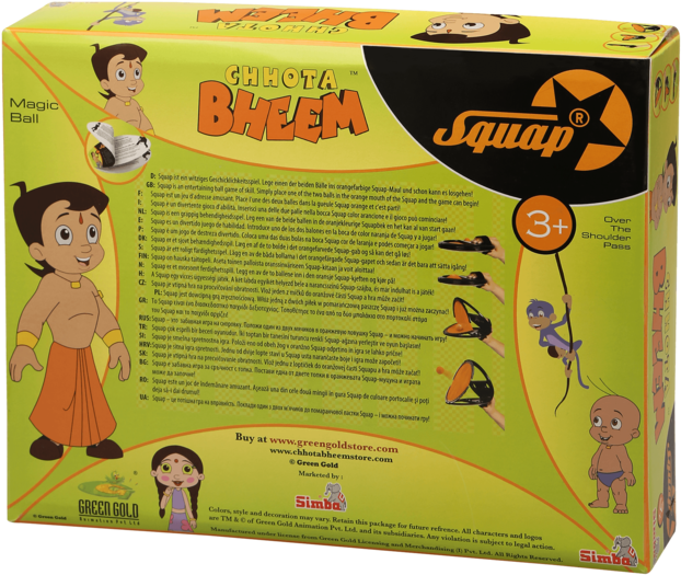 Boys Squap Chhota Bheem Game - Child (640x960), Png Download