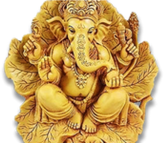 Golden Clipart Ganpati - Shree Ganesh Images Png (640x480), Png Download