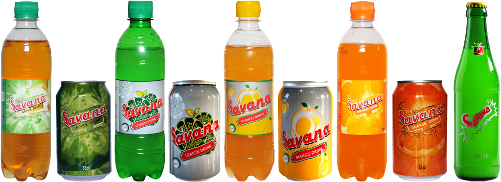 Savana Range Of Carbonated Soft Drinks Come In Four - Euro Cold Drinks (1024x372), Png Download