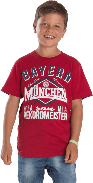 T-shirt Kids Bayern München - Boy (660x660), Png Download