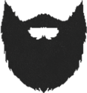 Beard Clipart Beard Logo - Transparent Background Beard Clipart (640x480), Png Download