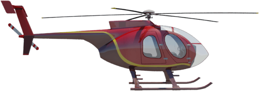 Md 530 Helicopter Png (975x585), Png Download
