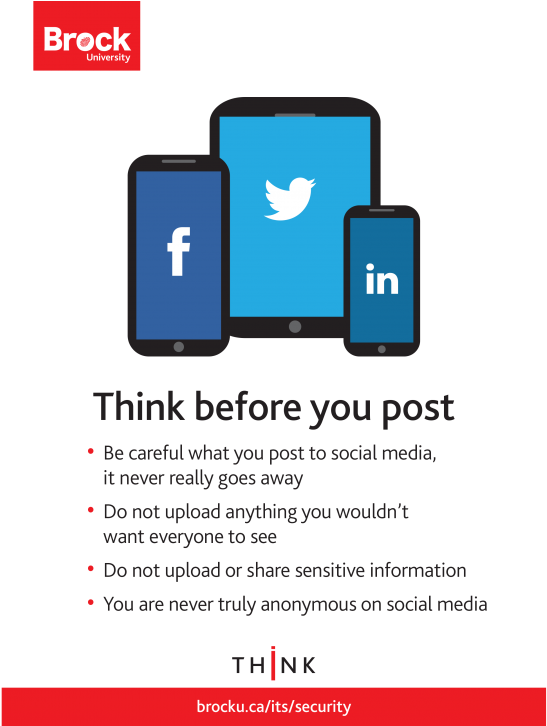 Social Media - Brock University (560x725), Png Download