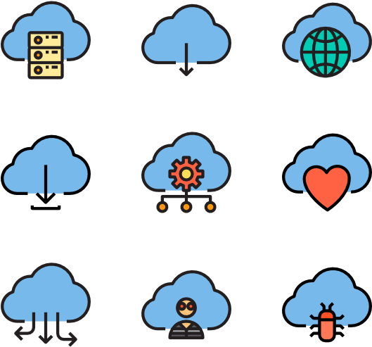Cloud Technology - People Icon (600x564), Png Download
