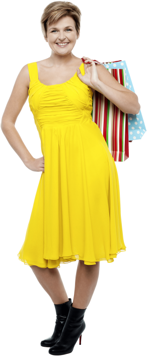 Download Women Shopping Png Images Background - Girl (480x722), Png Download