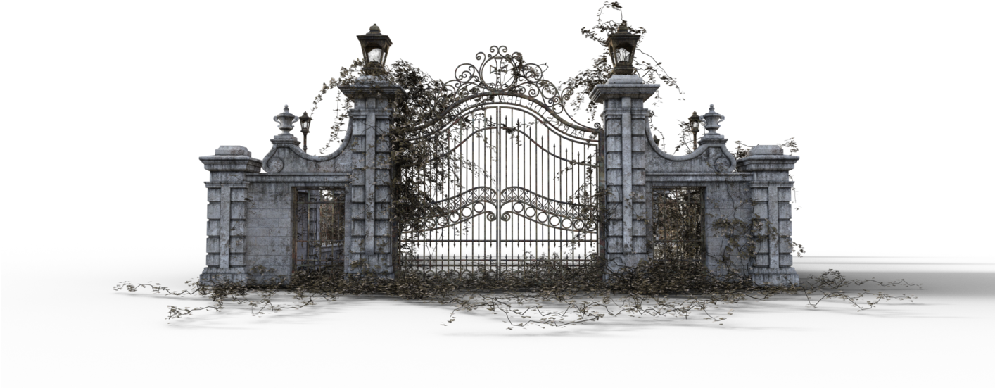 Gate (1413x565), Png Download