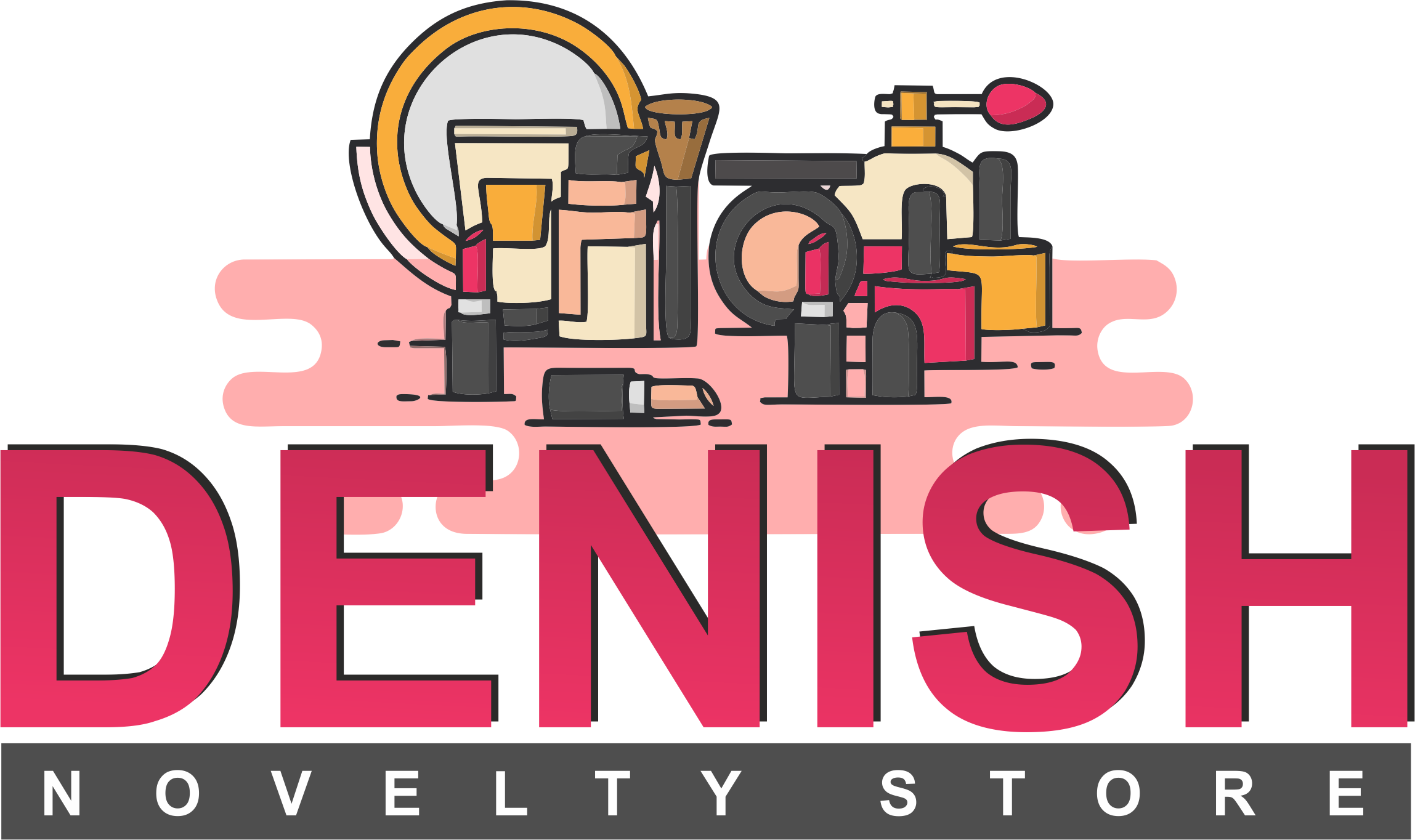 Denish Novelty Store - Icon Set Cosmetic (2297x1364), Png Download