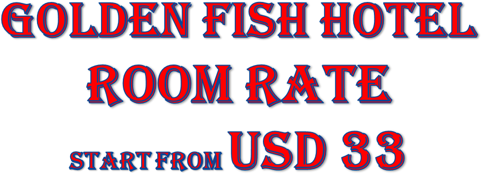 Golden Fish Hotel 96/97 Cherry Street, Kan Out Quarter, - Carmine (1101x443), Png Download