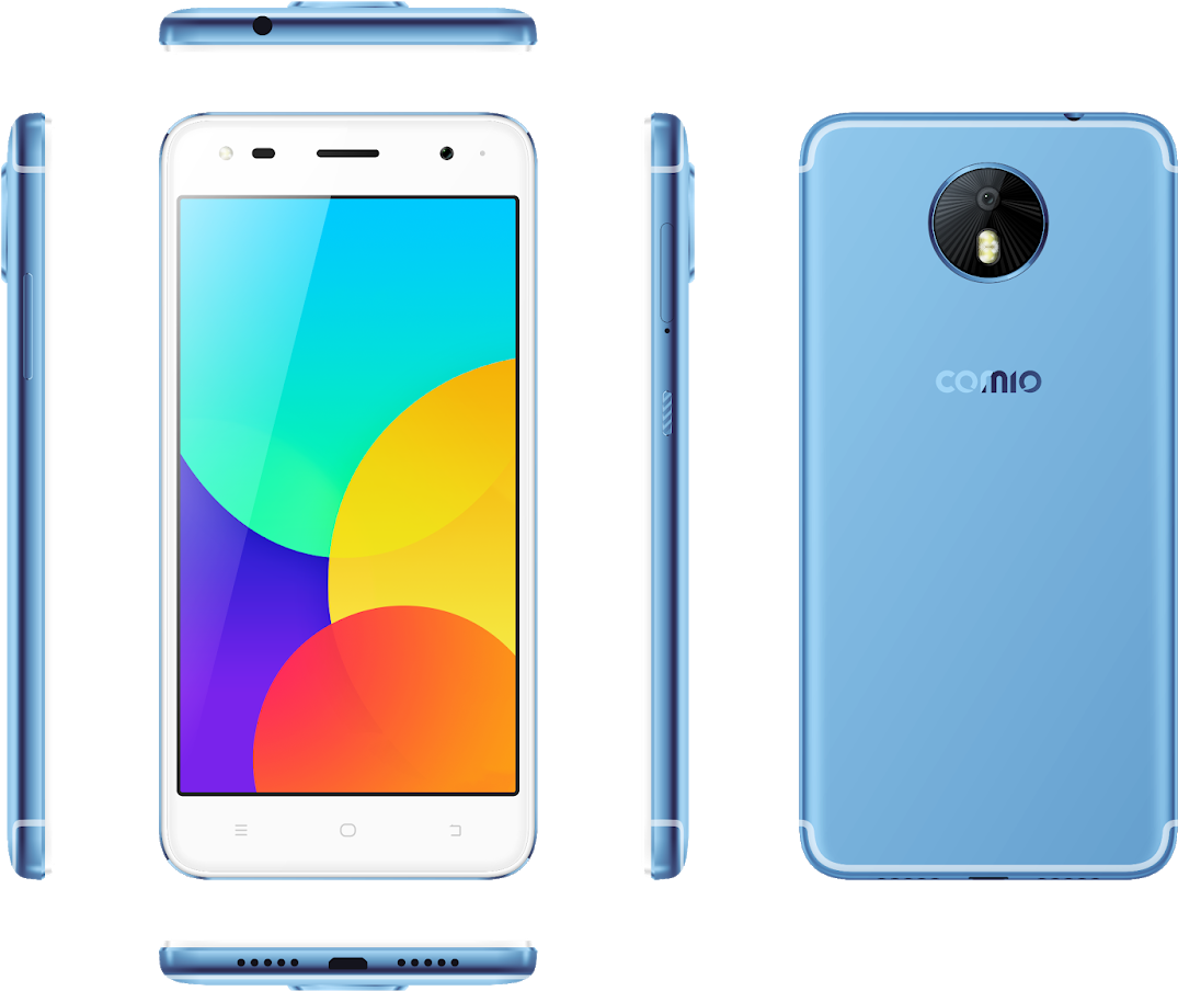 Shine Some More With The Splendid Design And Display - Comio S1 Lite Blue (1600x975), Png Download