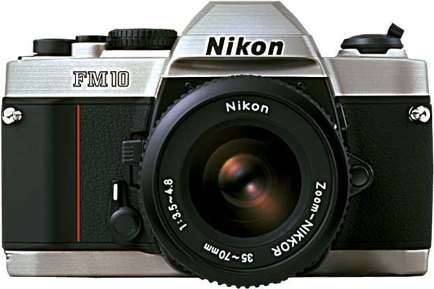 Nikon Fm 10 (700x595), Png Download