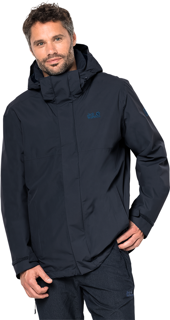 Jack Wolfskin Seven Peaks Jacket Men - Jack Wolfskin Green Jackets (1024x1024), Png Download