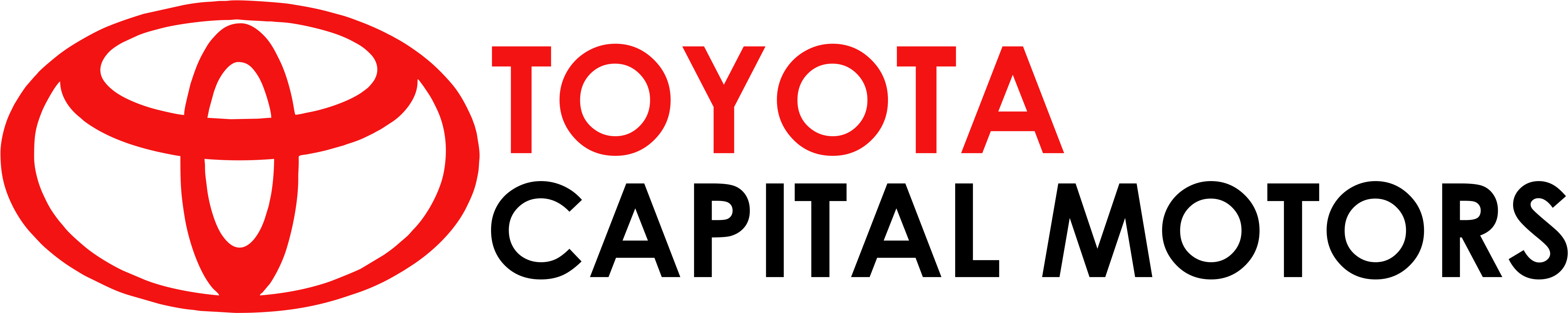 Toyota Capital - Toyota Capital Motors (4798x973), Png Download