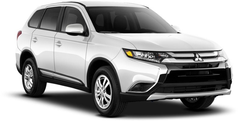 18 Outlander - Mitsubishi Outlander 2018 Silver (920x488), Png Download