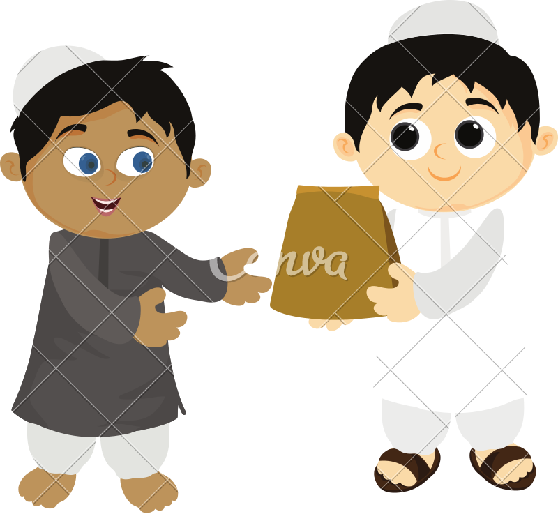 Cartoon Images Of Kids - Canva (800x737), Png Download