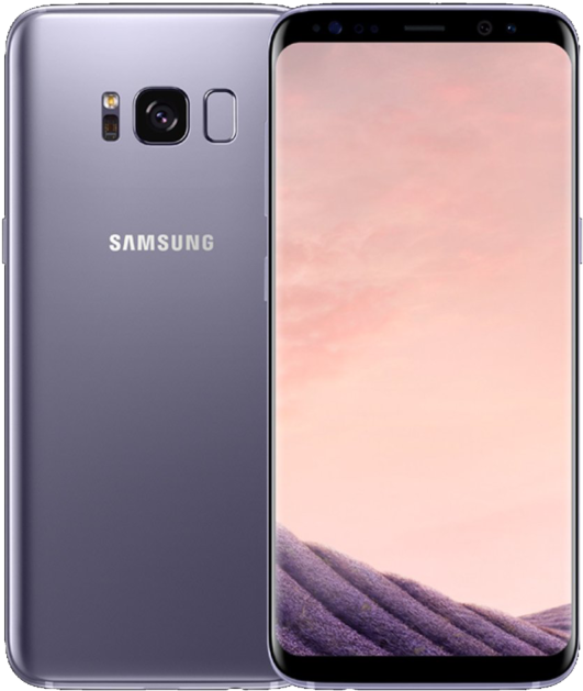Samsung Galaxy S8 [2017] - Samsung Galaxy S8 64gb Orchid Grey (750x686), Png Download