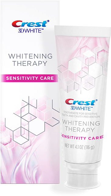 3dw Whitening Therapy Sensitive Noreflection V=1 - Crest (700x700), Png Download