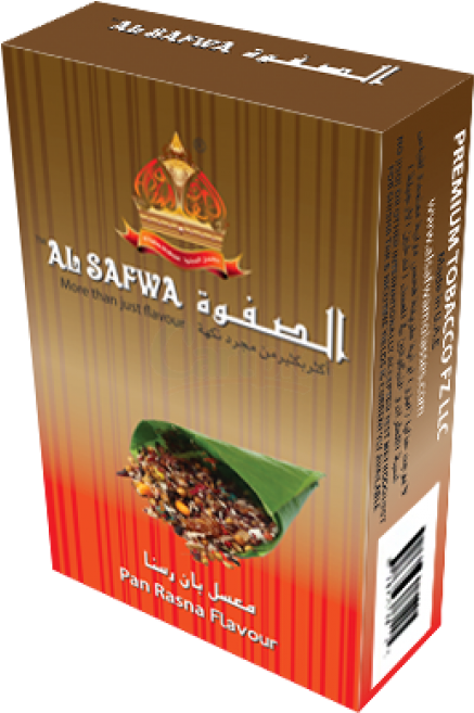 Al Safwa Shisha Hookah Pan Rasna Tobacco - Shisha Flavours In Pakistan (504x656), Png Download