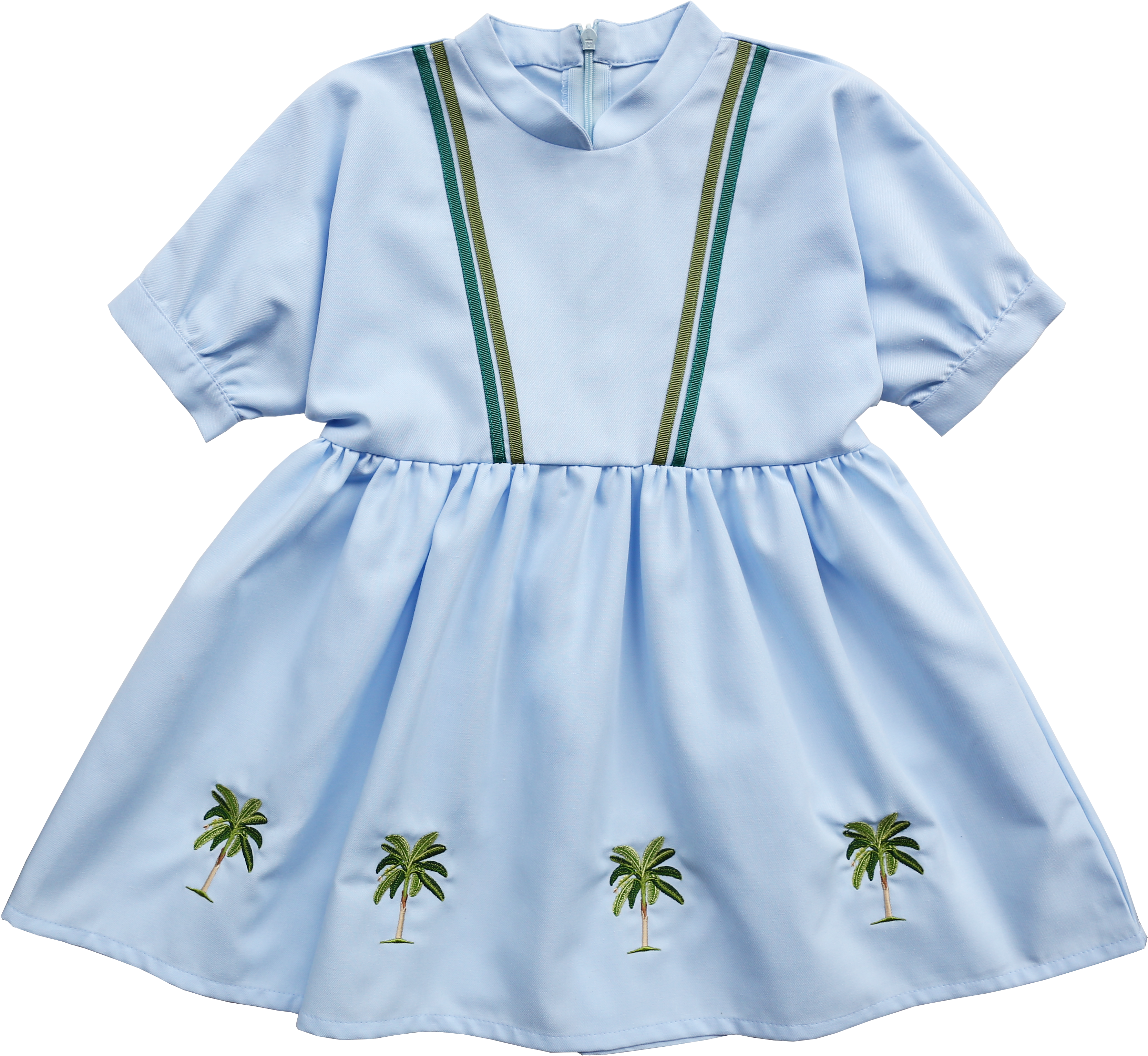 Banana Tree Tunic Cheongsam - Pattern (4430x4431), Png Download