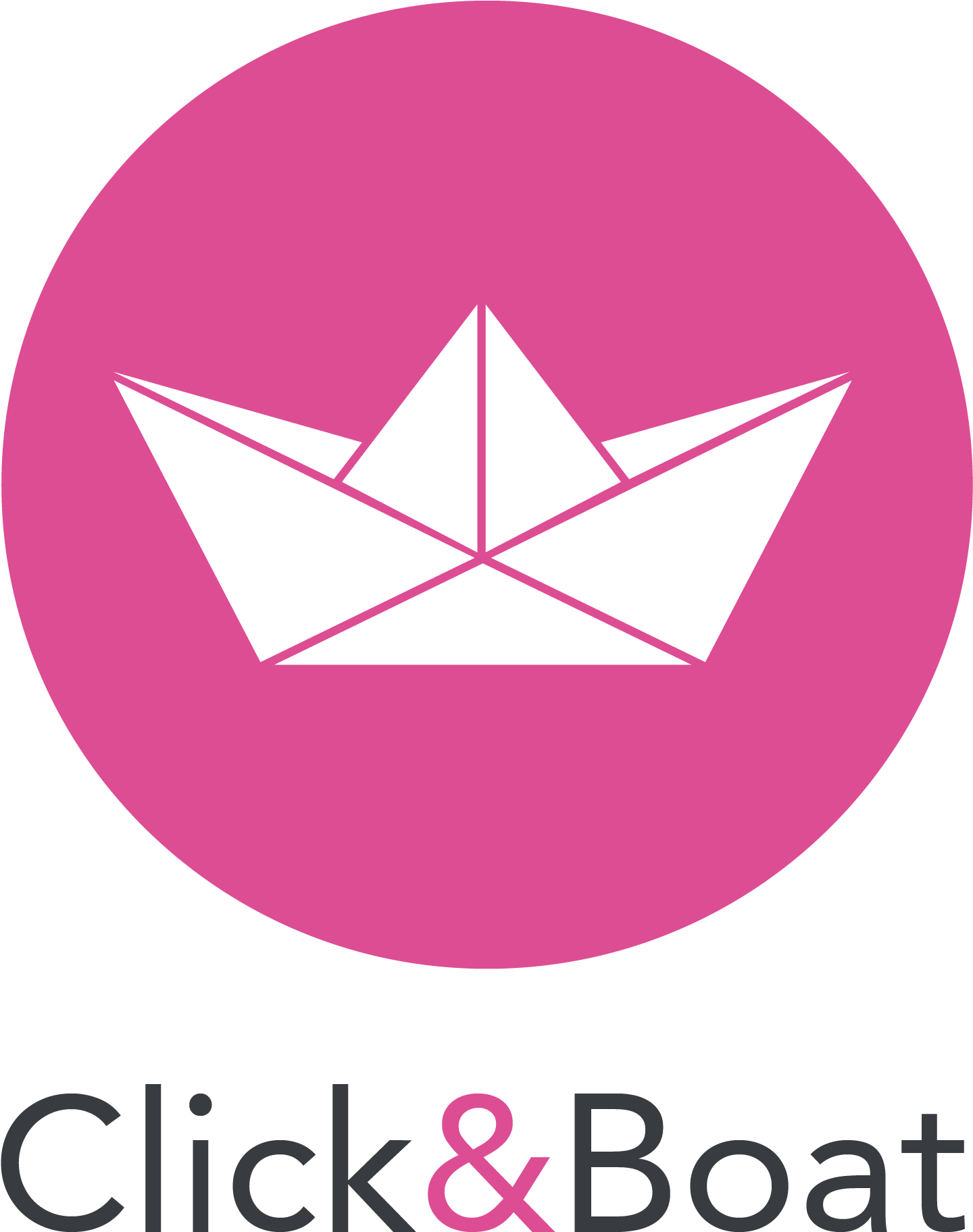 Logo Click And Boat (1453x1877), Png Download