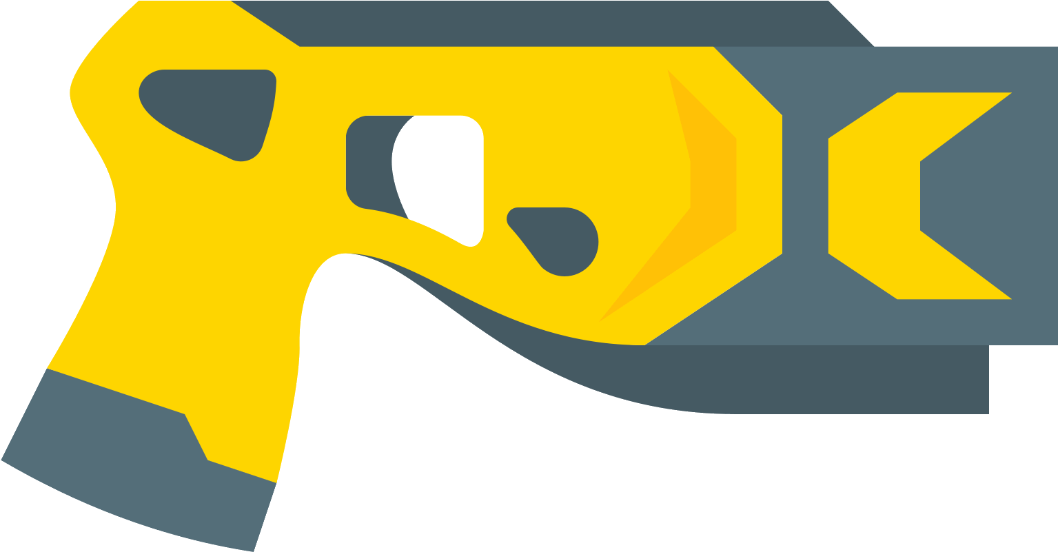 Logo Goggles Sunglasses Glasses Png Free Photo Clipart - Taser Icon (1600x1600), Png Download