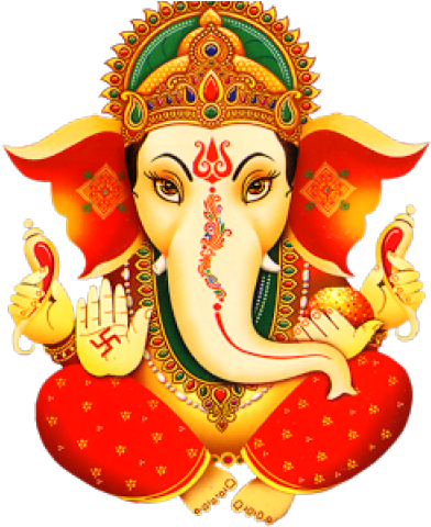 Gods Clipart Ganesha - Ganesh Colour Clip Art (640x480), Png Download