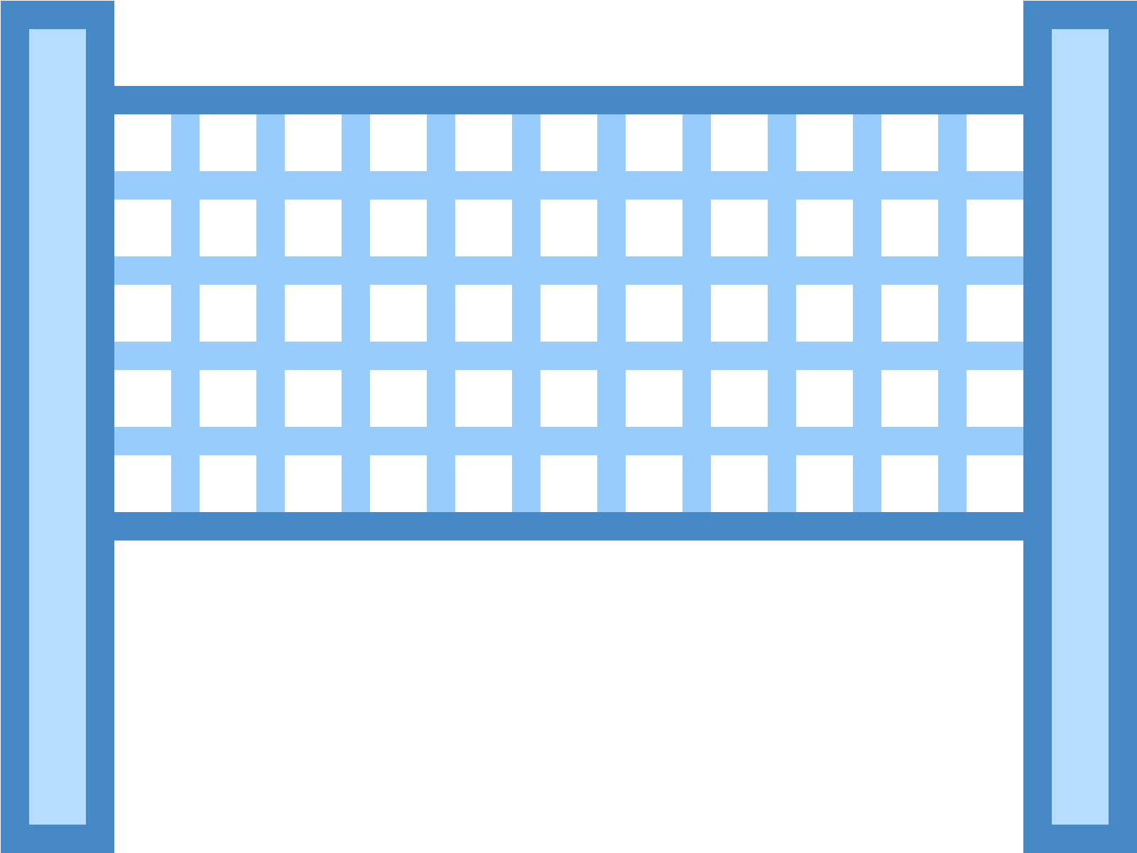 This Looks To Be A Net That Will Be Used For Volleyball - Gate (1600x1600), Png Download