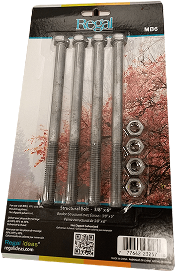 Regal Ideas Crystal Rail Glass Mount Bolts - Games (600x600), Png Download