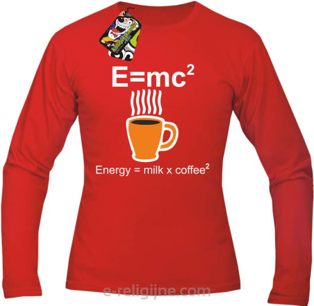 Energy = Milk*coffee2 - Funny Swiss T Shirts (612x596), Png Download