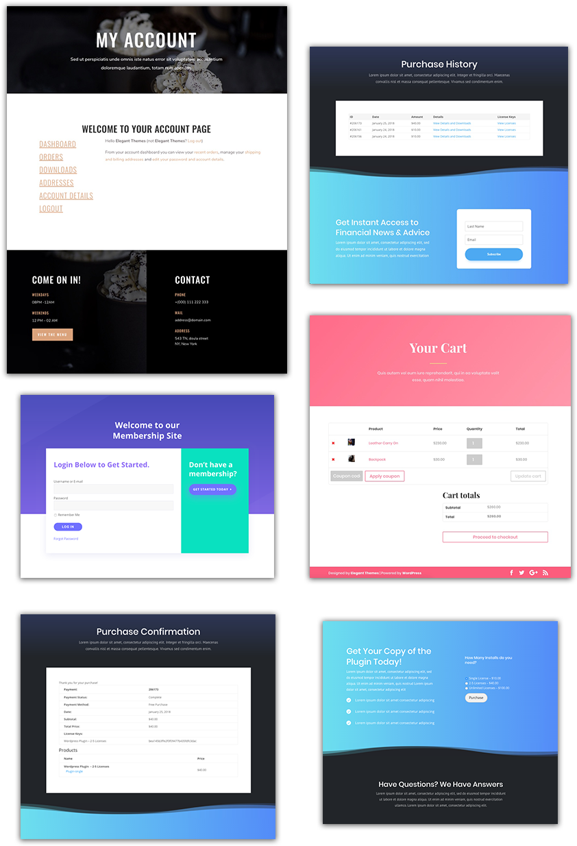 Sneak Peek - Woocommerce Checkout Page Divi (880x1312), Png Download