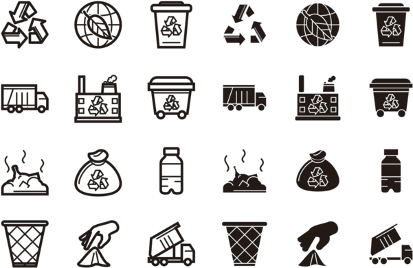 Landfill Icons Vector - Landfill Icon (700x490), Png Download