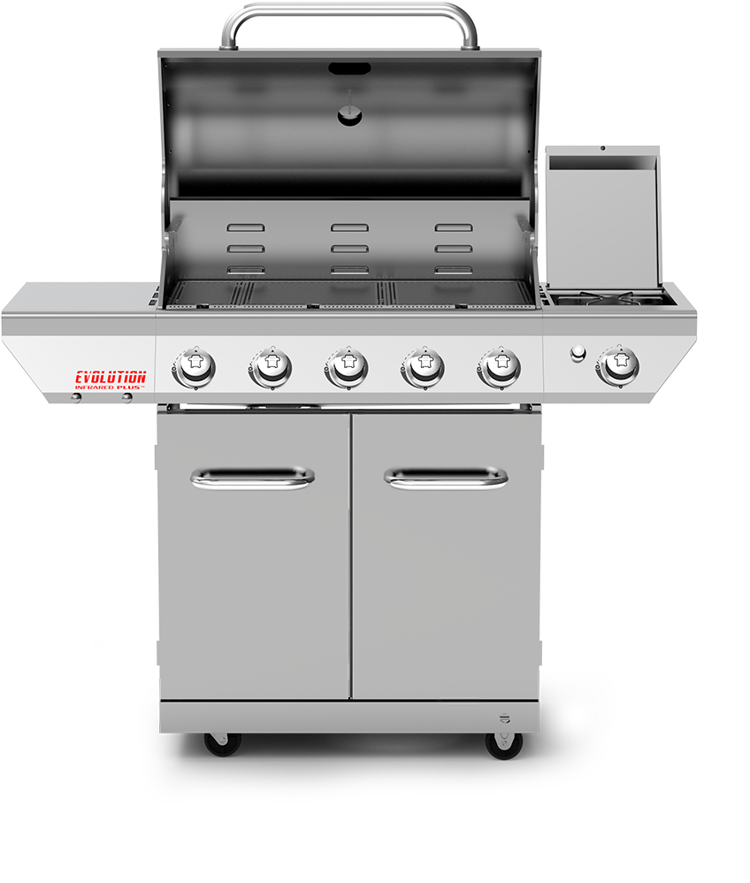 Evolution Infrared Plus 5-burner Propane Gas Grill - Barbecue Grill (1000x1000), Png Download
