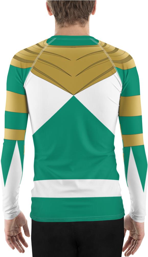 Green Ranger Rash Guard Green Ranger Rash Guard - Rickson Gracie Rashguard (1000x1000), Png Download