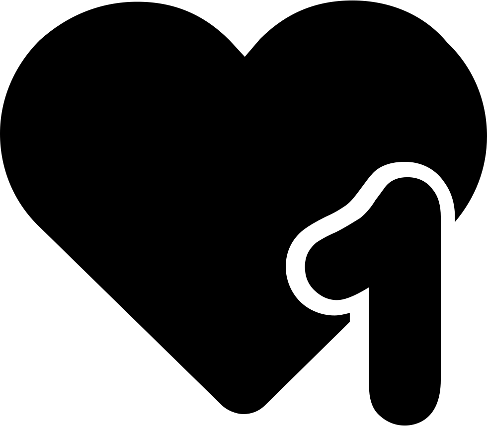 Png File Svg - Big Heart And Little Heart (980x858), Png Download