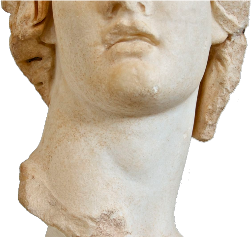 Vaporwave Clipart Roman Statue - Vaporwave Head (640x480), Png Download