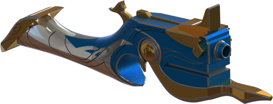 Load In 3d Viewer Uploaded By Anonymous - Jhin Whisper 3d Model (960x477), Png Download