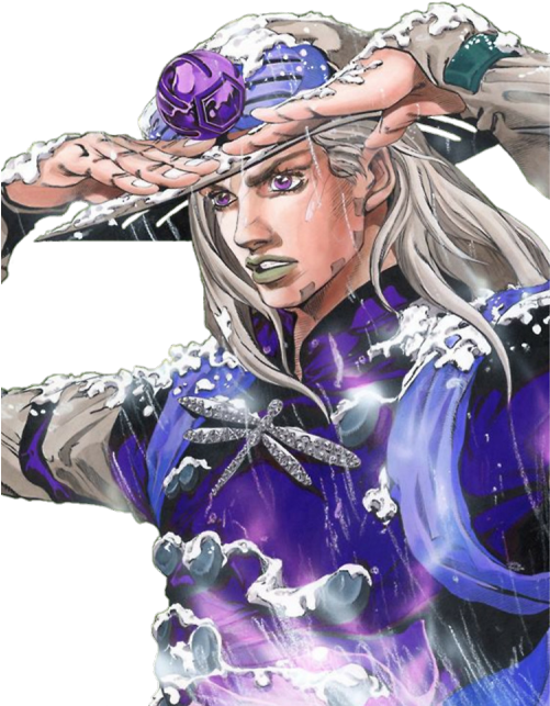 Jpg Royalty Free Stock Jjba Transparent - Gyro Zeppeli (500x667), Png Download