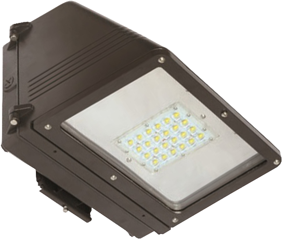 Led Dark Sky Wallpack Fixtures - Light (600x600), Png Download