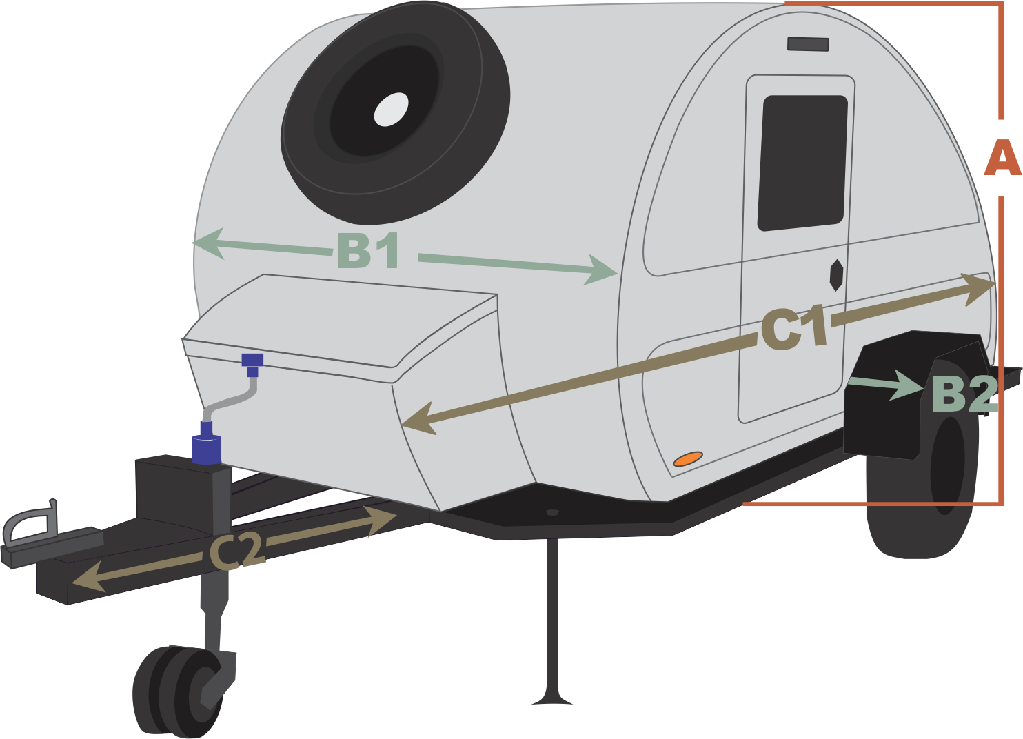 Click To Enlarge Image Jetstreamclassic006 - Travel Trailer (1484x1072), Png Download