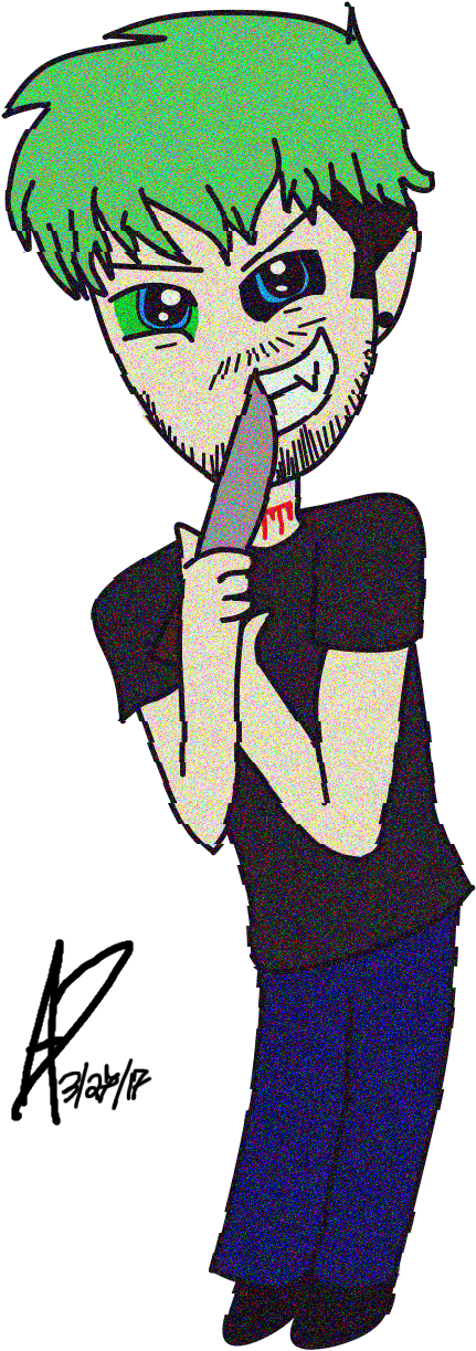 Antisepticeye Completee Darkiplier - Cartoon (677x1236), Png Download