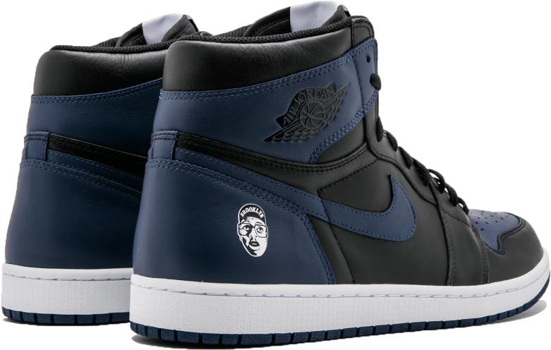 3) Vlone X Nikelab Air Force - Jordan 1 Mars Blackmon (1000x600), Png Download