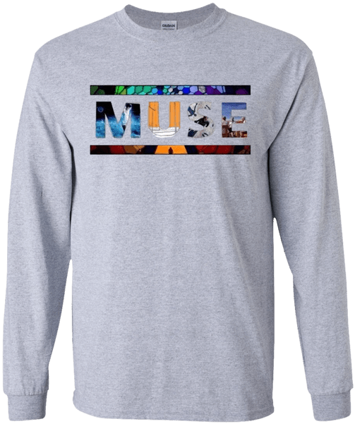 Averbily Men's Muse Rock Band Long Sleeve T-shirt Customcat - Long-sleeved T-shirt (600x600), Png Download